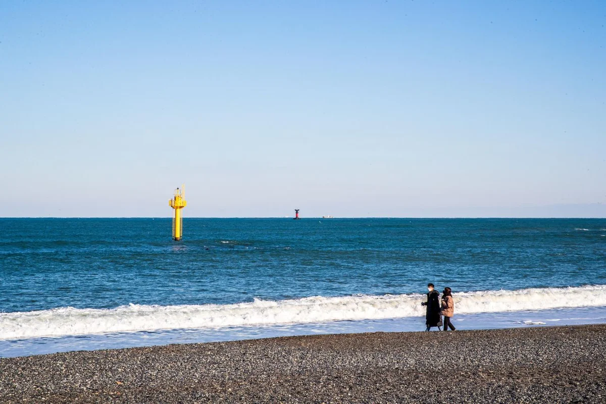 주전몽돌해변 - 울산여행 여행