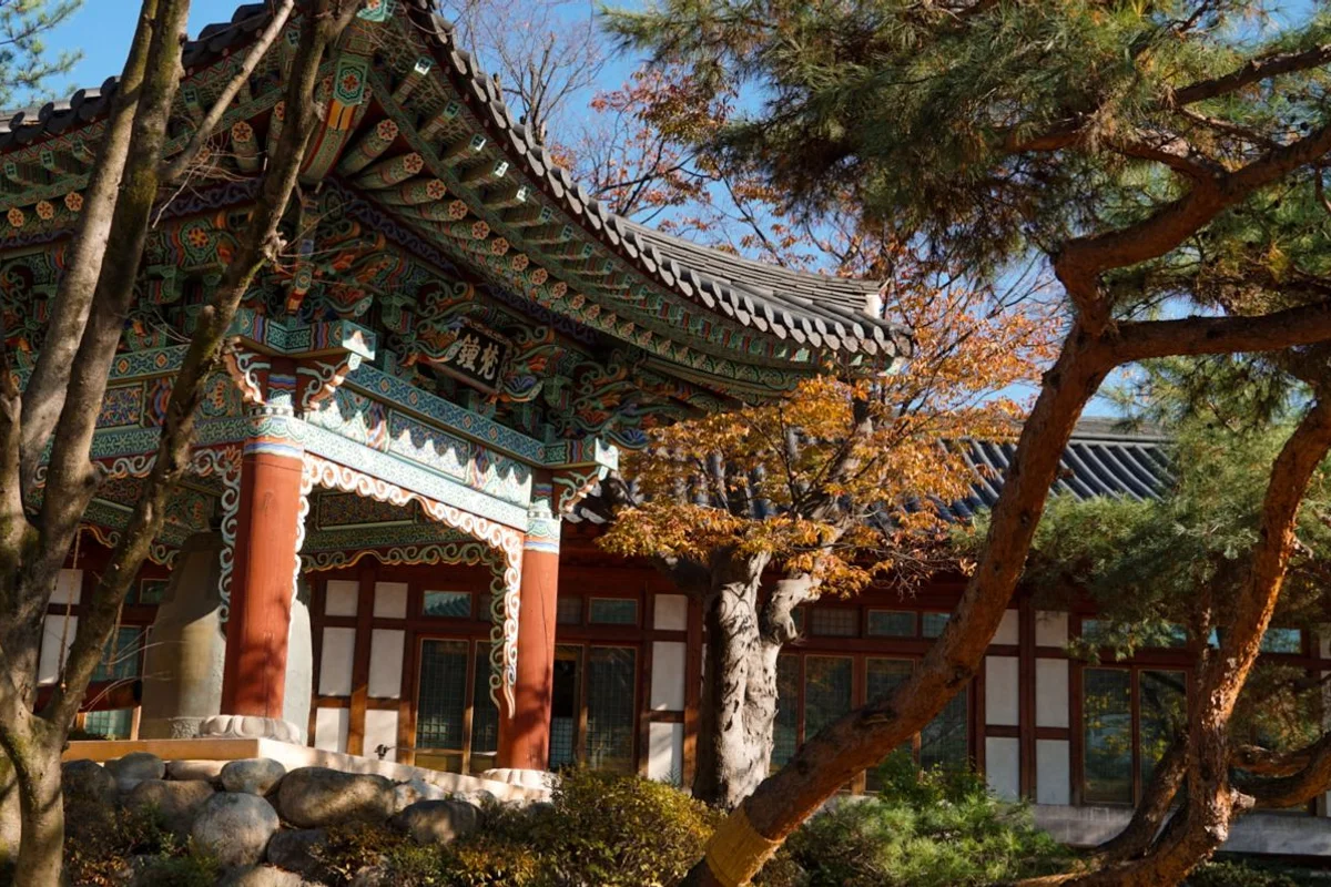 성북천 분수광장 - 성북동 여행